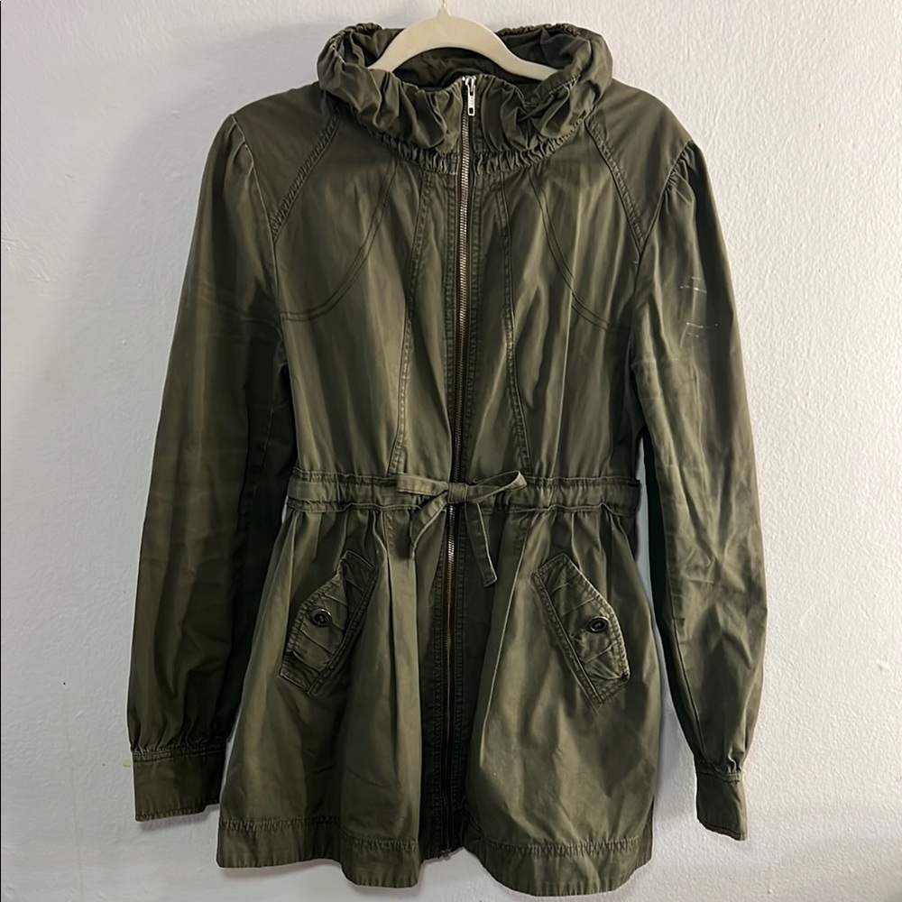 H&M Olive Green Baby Doll Jacket